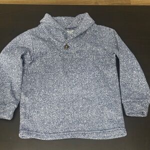 Carter's Blue and White Turtleneck Sweater